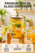 3.6 Liter Glass Beverage Dispenser