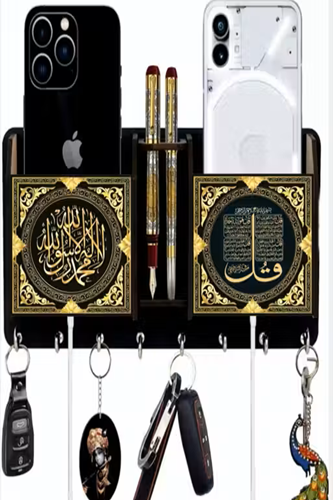 WOODEN KEY HOLDER FOR HOME AND WALL